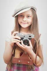 little girl photographer