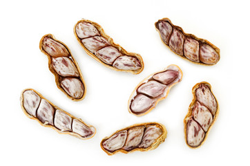 peanut isolated on white background
