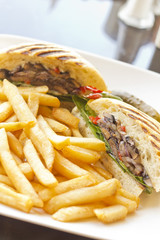 Portobello Mushroom Sandwich