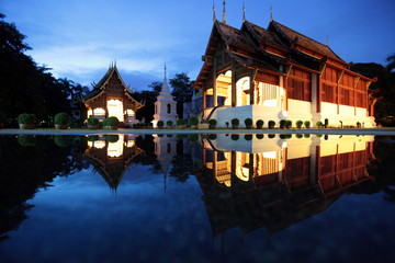 Obraz premium ASIA THAILAND CHIANG MAI WAT PHRA SING