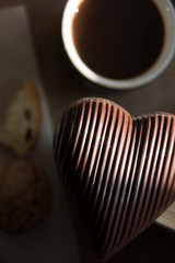 chocolate heart