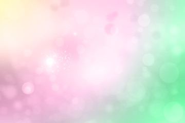 Abstract background with bokeh effect