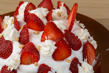 Strawberry cake