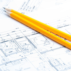 Construction planning drawings
