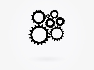 Cogs And Gears Teamwork Concept