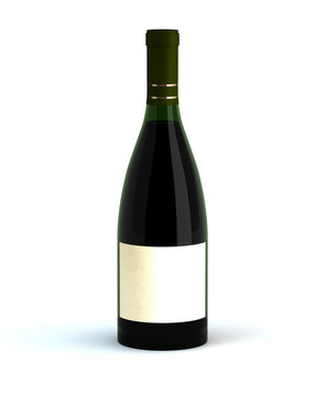 Single Wine Bottle