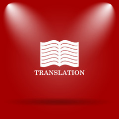 Translation book icon