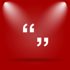 Quotation marks icon