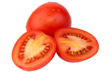 tomato isolated on white background