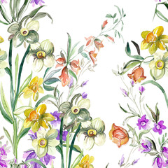 Wildflowers pattern