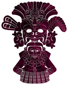 Maya - Yum Kaax 2 - Pink & White