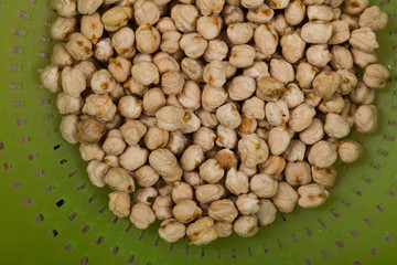 raw chickpeas
