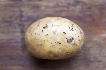 Fototapeta na wymiar potato shallow DOF