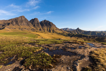 The Three Bushmen in early morning light