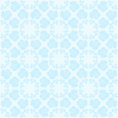 Blue lace pattern