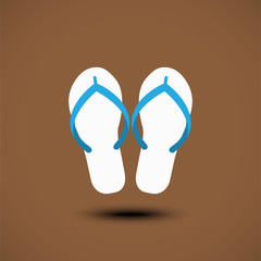Beach Slippers Icon