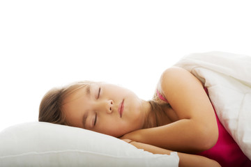 Obraz premium Little girl sleeping