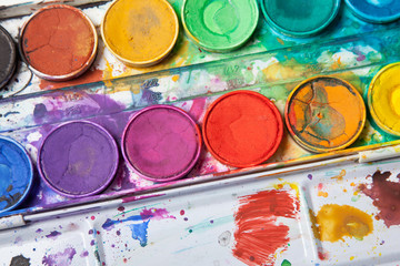 bright colors for watercolor painting