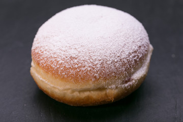 Fresh donuts. Shrove Tuesday. fat Thursday. homemade doughnuts