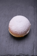 Fresh donuts. Shrove Tuesday. fat Thursday. homemade doughnuts