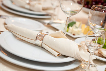 wedding napkin decoration