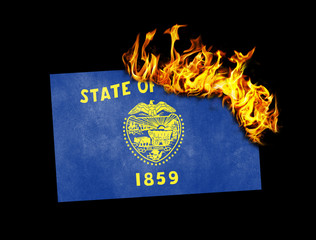 Flag burning - Oregon