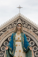 Obraz premium ธhe Blessed Virgin Mary, the mother of Jesus.
