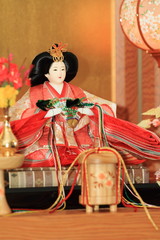 Obraz premium 雛人形 (女雛)