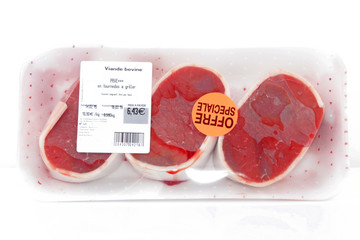 Barquette de viande