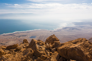 Dead sea view.