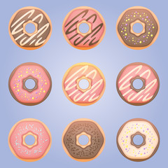 Sweet donut set
