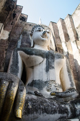 Ruins of the buddhist Wat Sri Chum Temple, Thailand
