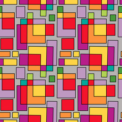 seamless geometrical fancy ornament