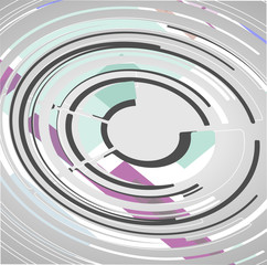 Abstract geometric shapes