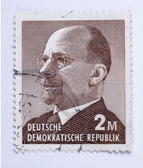 DDR-Briefmarke