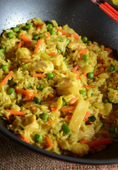Nasi goreng rice
