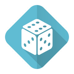 casino flat icon hazard sign