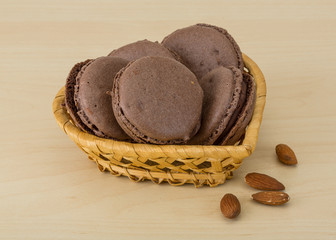 Chocolate macaroons