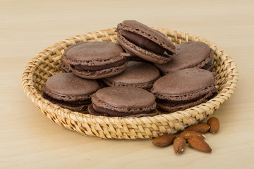 Chocolate macaroons