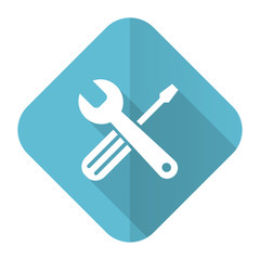 tools flat icon service sign