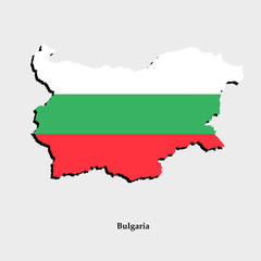 Map of Bulgaria  for your design