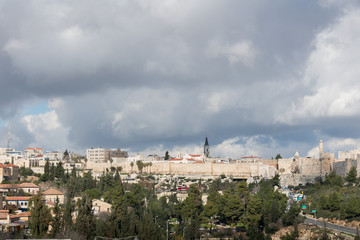 Jerusalem old city walls