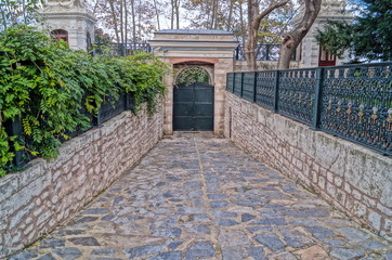 Courtyard of the Topkapi Palace Museum