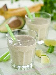 Fruits and vegetables smoothie