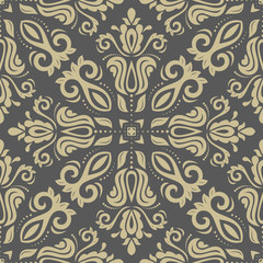 Seamless Orient Vector Background