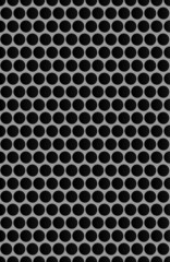 Metal grid seamless pattern