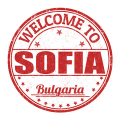 Welcome to Sofia stamp