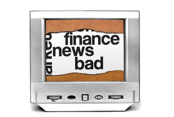 Bad finance news on tv