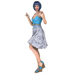 Fototapeta premium 若い女性