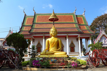 Fototapeta premium Thai temple detail